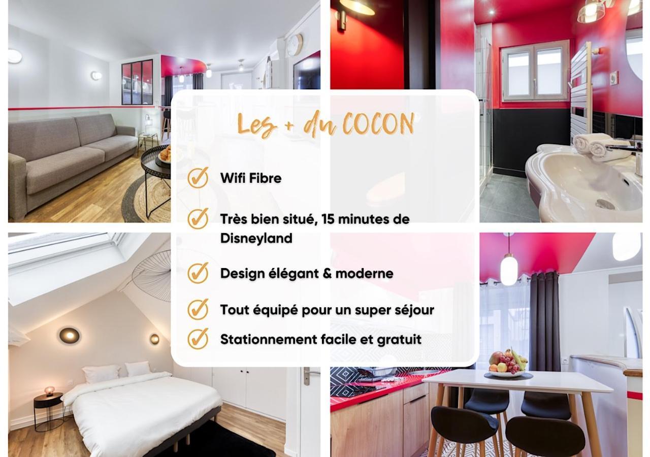 Le Cocon- Confort & Cosy A Proximite De Disneyland 쉐시 외부 사진